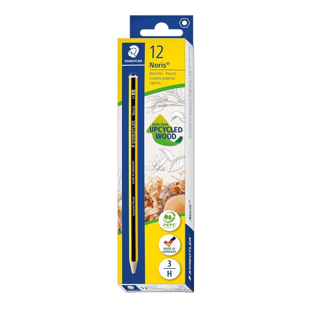 Pack 12 - Lápis Carvão Noris 120 - H / N3