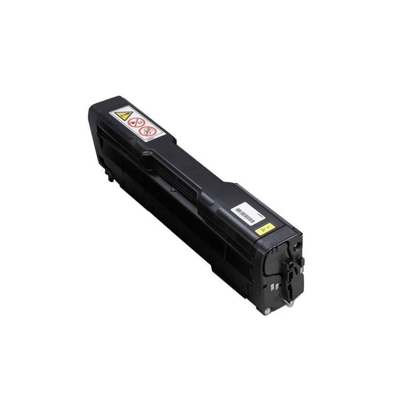 Toner compatível ricoh aficio sp-c252 / sp-c262 amarelo (407534 / 407719)