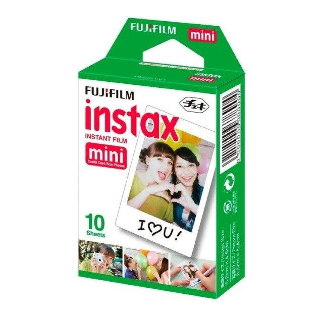 Carga Fujifilm Instax mini Pack de 10 - 46x62mm