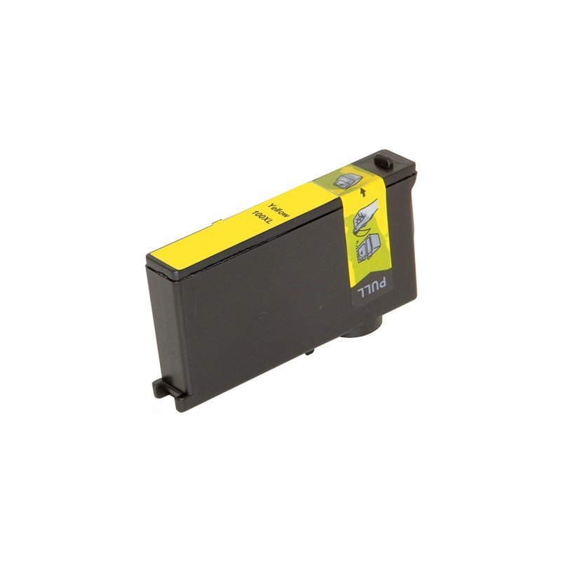 Tinteiro compatível Lexmark 100XL amarelo (14N1071E / 14N1095E / 14N0902E / 14N0922E)