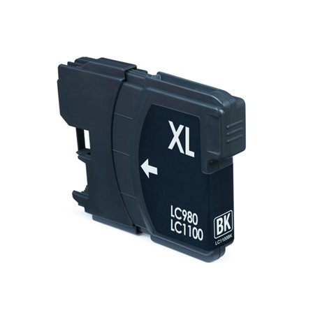 Tinteiro compatível Brother LC980 / LC985 / LC1100 preto
