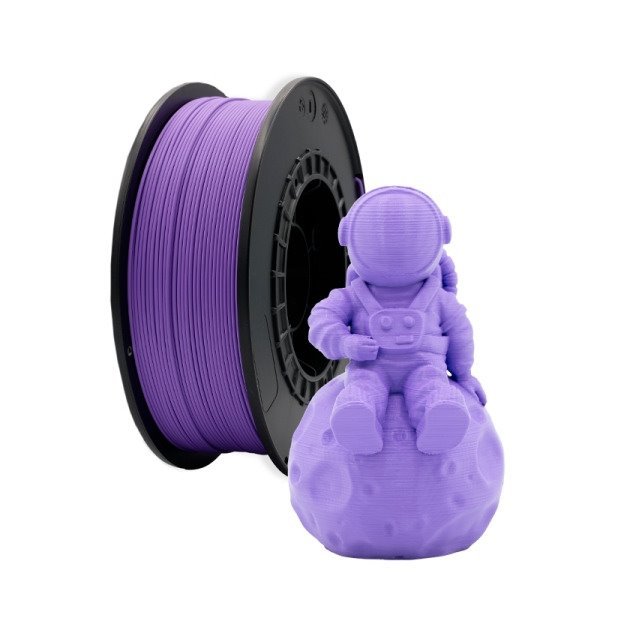 Filamento de impressão 3D PLA 1.75mm bobina 1kg - roxo claro