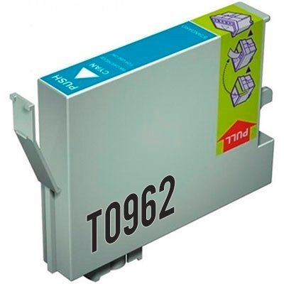 Tinteiro compatível Epson t0962 ciano tinta pigmentada c13t09624010