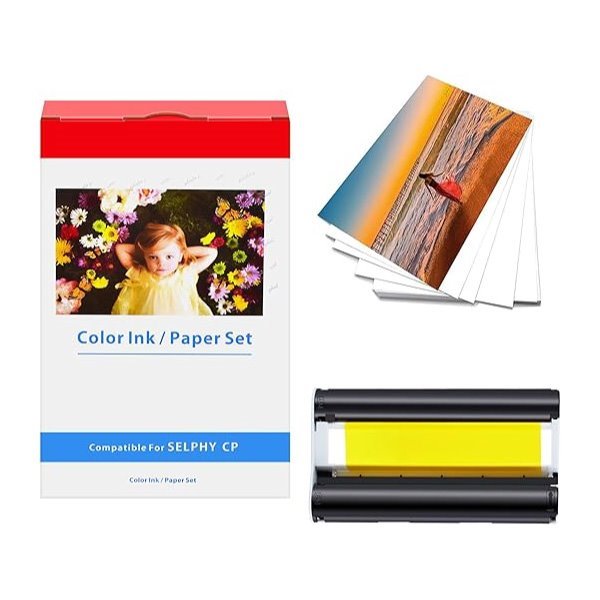 Pack Canon compatível KP-36IP tinteiro e papel fotográfico 36 folhas - 7737a001