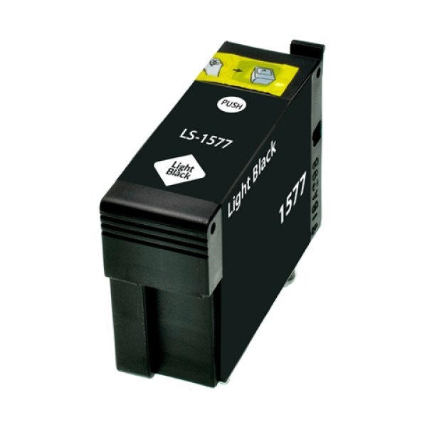 Tinteiro compatível Epson t1577 cinza tinta pigmentada c13t15774010