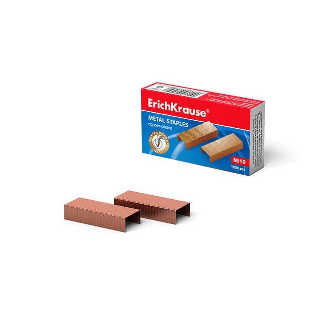 Agrafos cobreados N10 - Erichkrause 