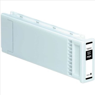 Tinteiro compatível Epson t8041 / t8241 preto photo tinta pigmentada c13t804100 / c13t824100