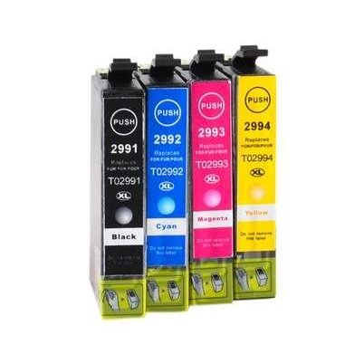 Pack 4 Tinteiros compatíveis Epson 29xl (CMYK)