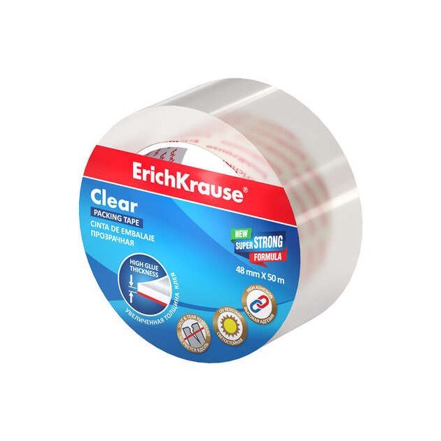 Fita Adesiva 48mmx50m transparente - ErichKrause Clear
