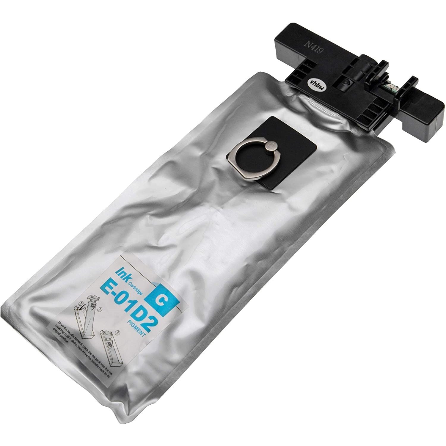 Tinteiro compatível Epson t01d2 / t01c2 ciano tinta pigmentada (c13t01d200 / c13t01c200)