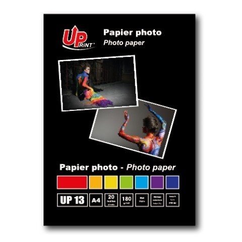 Papel fotográfico jato tinta A4 Mate (180g / 20 folhas)