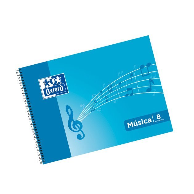 Caderno de música Oxford - 20 Folhas