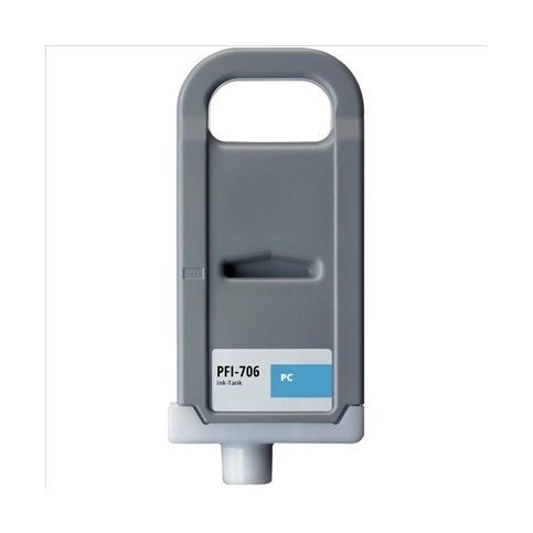 Tinteiro compativel Canon pfi706 ciano foto (6685B001)