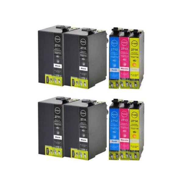 Pack 10 Tinteiros compatíveis Epson 27xl