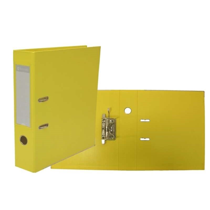 Pasta de arquivo Bismark A-Z PVC A4 - Lombada 75mm / Amarelo