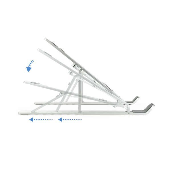 Suporte de Elevação em Alumínio para Portáteis / Tablets Tooq - prateado