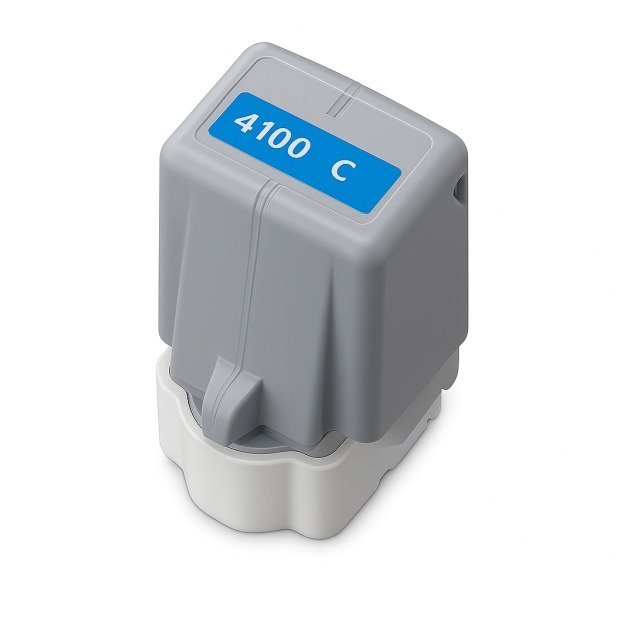 Tinteiro compatível canon pfi4100 ciano pigmentada - pfi4100c / 6778c001