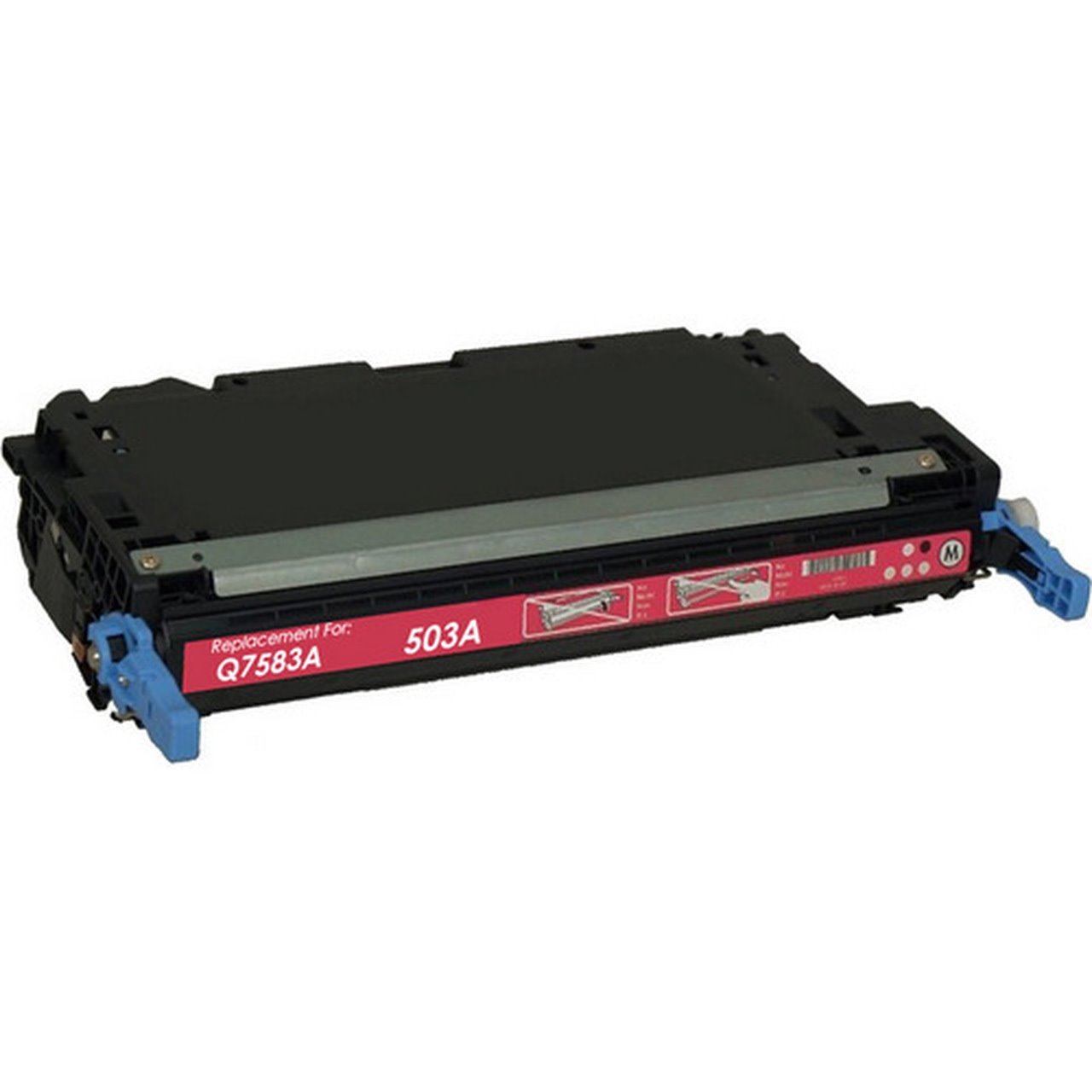 Toner compatível Canon 711 / c-exv26 magenta (1658b002 / 1658b006)