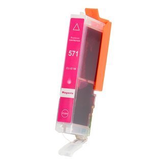 Tinteiro compatível Canon CLI-571 xl magenta (0333C001 / 0387C001)
