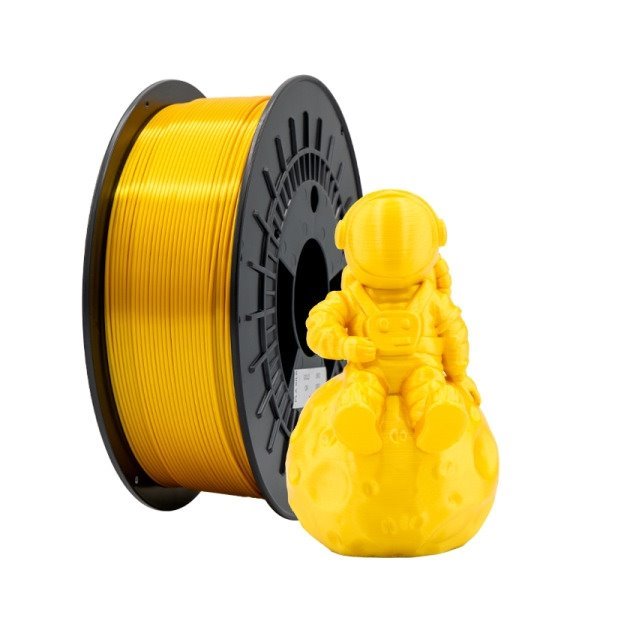 Filamento de impressão 3D PLA SILK 1.75mm bobina 1kg - ouro