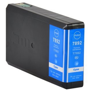 Tinteiro compatível Epson 79Xxl ciano (C13T789240 / C13T79024010 / C13T79124010)