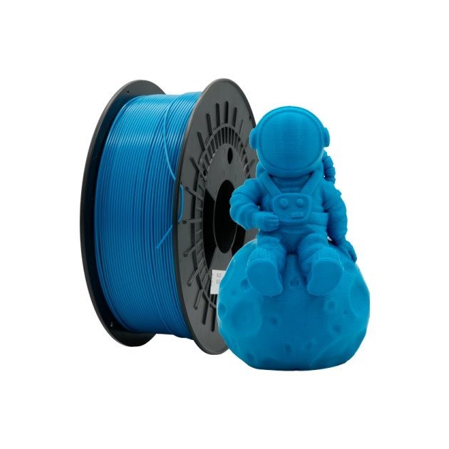 Filamento de impressão 3D PETG 1.75mm bobina 1kg - azul