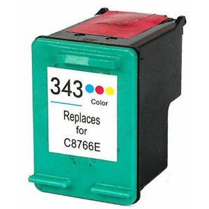 Tinteiro compatível Hp 343 cor (c8766ee)